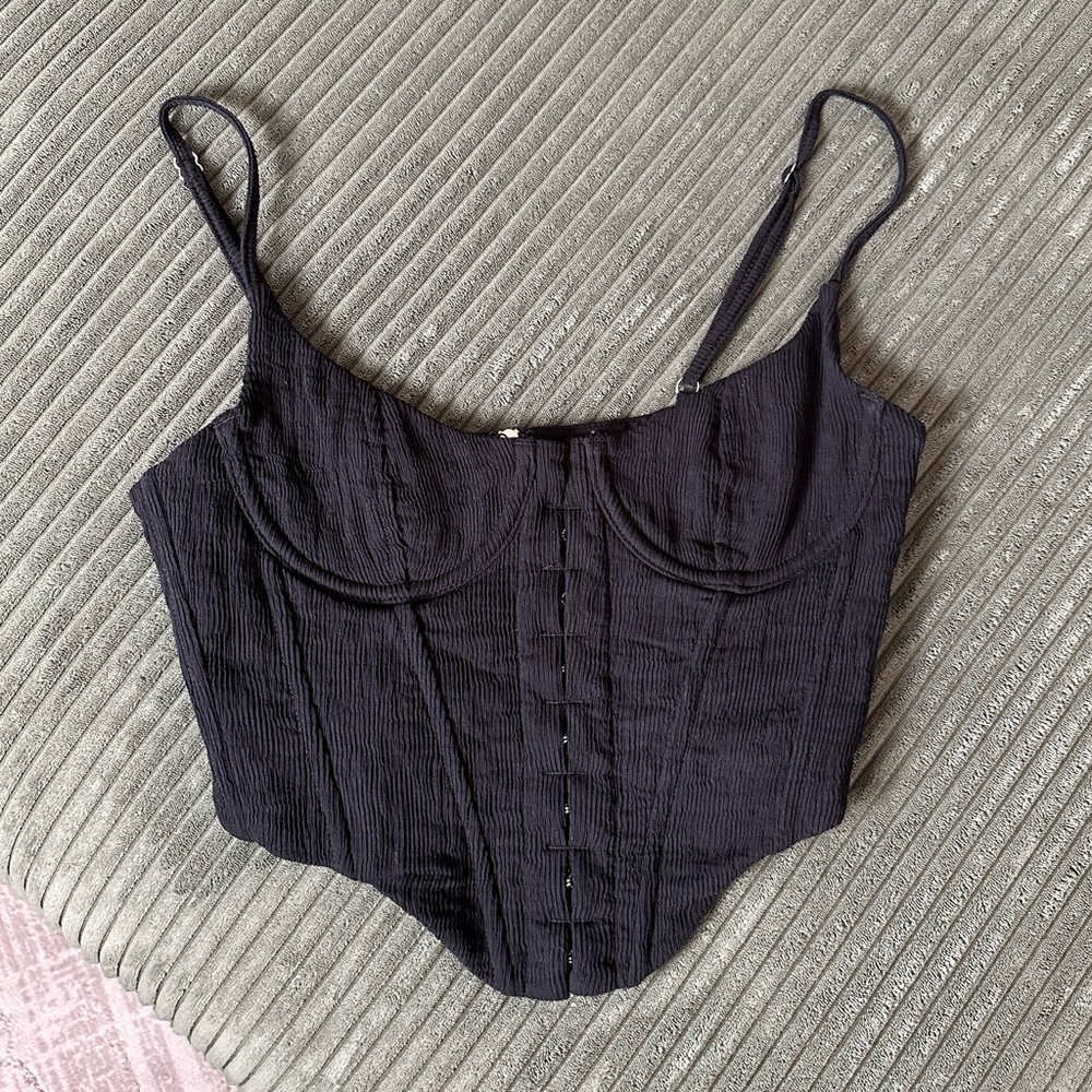 White Fox Boutique Bustier Top size XS